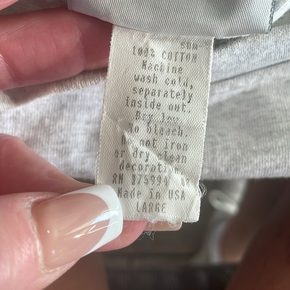 Vintage university of Notre Dame, Irish Garfield T-shirt Made in USA 🇺🇸 Large - Picture 5 of 8